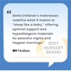 image:imageDelta Children Snooze 6 inch Memory Foam Mattress TwinFull
