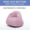 image:imageDelta Children Snuggle Foam Filled Chair Toddler Size for Kids Up to 6 Years Old Pink