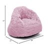 image:imageDelta Children Snuggle Foam Filled Chair Toddler Size for Kids Up to 6 Years Old Pink