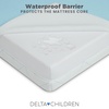 image:imageDelta Children Starlit Sky 2Stage Crib and Toddler Mattress for Infants amp Toddlers  Removable Machine Washable Mattress Cover  Waterproof  GREENGUARD Gold  Made in USA GreenBlue