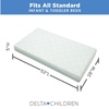 image:imageDelta Children Starlit Sky 2Stage Crib and Toddler Mattress for Infants amp Toddlers  Removable Machine Washable Mattress Cover  Waterproof  GREENGUARD Gold  Made in USA GreenGreen