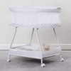 image:imageDelta Children Sweet Dreams Bassinet with Airflow Mesh Bedside Portable Crib with Vibration Lights and Music Grey InfinityGrey Infinity