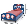 image:imageDelta Children Upholstered Twin Bed Marvel Spider ManTwin Bed