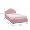 image:imageDelta Children Upholstered Twin Bed Rose PinkRose Pink