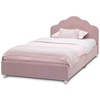 image:imageDelta Children Upholstered Twin Bed Rose PinkRose Pink