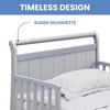 image:imageDelta Children Wood Sleigh Toddler Bed GreyGrey