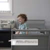 image:imageDelta Children Wood Sleigh Toddler Bed GreyGrey
