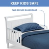 image:imageDelta Children Wood Sleigh Toddler Bed GreyWhite