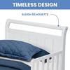 image:imageDelta Children Wood Sleigh Toddler Bed GreyWhite