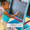 image:imageDelta Children Wooden DoubleSided Easel with Storage  Greenguard Gold Certified Disney Mickey MouseFrozen II