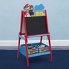 image:imageDelta Children Wooden DoubleSided Easel with Storage  Greenguard Gold Certified Disney Mickey MouseNick Jr PAW Patrol