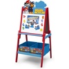 image:imageDelta Children Wooden DoubleSided Easel with Storage  Greenguard Gold Certified Disney Mickey MouseNick Jr PAW Patrol
