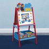 image:imageDelta Children Wooden DoubleSided Easel with Storage  Greenguard Gold Certified Disney Mickey MouseNick Jr PAW Patrol