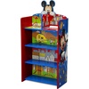 image:imageDelta Children Wooden Playhouse 4Shelf Bookcase for Kids PAW PatrolMickey Mouse