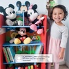 image:imageDelta Children Wooden Playhouse 4Shelf Bookcase for Kids PAW PatrolMickey Mouse