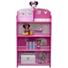image:imageDelta Children Wooden Playhouse 4Shelf Bookcase for Kids PAW PatrolMinnie Mouse
