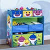 image:imageDisney Frozen II 6 Bin Design and Store Toy Organizer by Delta Children Greenguard Gold CertifiedBaby Shark