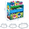 image:imageDisney Frozen II 6 Bin Design and Store Toy Organizer by Delta Children Greenguard Gold CertifiedBaby Shark
