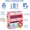 image:imageDisney Frozen II 6 Bin Design and Store Toy Organizer by Delta Children Greenguard Gold CertifiedDisney Princess