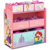 image:imageDisney Frozen II 6 Bin Design and Store Toy Organizer by Delta Children Greenguard Gold CertifiedDisney Princess