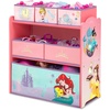 image:imageDisney Frozen II 6 Bin Design and Store Toy Organizer by Delta Children Greenguard Gold CertifiedDisney Princess