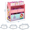 image:imageDisney Frozen II 6 Bin Design and Store Toy Organizer by Delta Children Greenguard Gold CertifiedDisney Princess