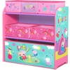 image:imageDisney Frozen II 6 Bin Design and Store Toy Organizer by Delta Children Greenguard Gold CertifiedPeppa Pig