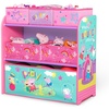 image:imageDisney Frozen II 6 Bin Design and Store Toy Organizer by Delta Children Greenguard Gold CertifiedPeppa Pig