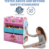 image:imageDisney Frozen II 6 Bin Design and Store Toy Organizer by Delta Children Greenguard Gold CertifiedTrolls World Tour