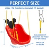 image:imageDisney Mickey Mouse 2in1 Outdoor Swing by Delta Children  for Babies and Toddlers  Full Bucket Seat