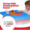 image:imageDisney Mickey Mouse 4 Seat Activity Picnic Table with Umbrella and Lego Compatible Tabletop by Delta Children
