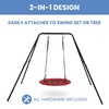 image:imageDisney Mickey Mouse 40Inch Saucer Swing for Kids by Delta Children  Attaches to Swing Sets or Trees  Includes All Necessary Hanging Hardware amp Rope