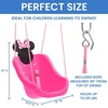 image:imageDisney Minnie Mouse 2in1 Outdoor Swing by Delta Children  for Babies and Toddlers  Full Bucket Seat
