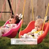 image:imageDisney Minnie Mouse 2in1 Outdoor Swing by Delta Children  for Babies and Toddlers  Full Bucket Seat