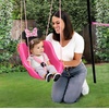 image:imageDisney Minnie Mouse 2in1 Outdoor Swing by Delta Children  for Babies and Toddlers  Full Bucket Seat