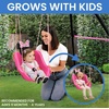 image:imageDisney Minnie Mouse 2in1 Outdoor Swing by Delta Children  for Babies and Toddlers  Full Bucket Seat