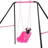 image:imageDisney Minnie Mouse 2in1 Outdoor Swing by Delta Children  for Babies and Toddlers  Full Bucket Seat