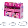 image:imageDisney Princess Deluxe 9 Bin Design and Store Toy Organizer by Delta Children Greenguard Gold CertifiedDisney Minnie Mouse