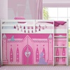 image:imageDisney Princess Loft Bed Tent  Curtain Set for Low Twin Loft Bed Bed Sold Separately by Delta ChildrenDisney Princess