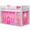 image:imageDisney Princess Loft Bed Tent  Curtain Set for Low Twin Loft Bed Bed Sold Separately by Delta ChildrenDisney Princess