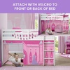image:imageDisney Princess Loft Bed Tent  Curtain Set for Low Twin Loft Bed Bed Sold Separately by Delta ChildrenDisney Princess