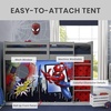 image:imageDisney Princess Loft Bed Tent  Curtain Set for Low Twin Loft Bed Bed Sold Separately by Delta ChildrenSpiderman