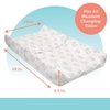 image:imageDisney Winnie the Pooh Contoured Changing Pad with Plush Cover by Delta Children  Machine Washable Cover and Waterproof Outer Layer Grey