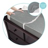 image:imageDisney Winnie the Pooh Contoured Changing Pad with Plush Cover by Delta Children  Machine Washable Cover and Waterproof Outer Layer Grey
