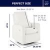 image:imageGAP babyGap Cloud Recliner with LiveSmart Evolve  Sustainable Performance Fabric GreyBoucle
