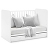 image:imageGAP babyGap Graham 4in1 Convertible Crib with Storage Drawer  Greenguard Gold Certified Bianca White