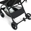 image:imageJeep Altitude Compact Travel Stroller by Delta Children Greenguard Gold Easy One Hand Fold Lightweight Extendable Canopy with PeekaBoo Window Reclining Seat 4 Wheel Suspension TanTan