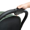 image:imageJeep Altitude Compact Travel Stroller by Delta Children Greenguard Gold Easy One Hand Fold Lightweight Extendable Canopy with PeekaBoo Window Reclining Seat 4 Wheel Suspension TanOlive Green