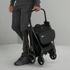 image:imageJeep Altitude Compact Travel Stroller by Delta Children Greenguard Gold Easy One Hand Fold Lightweight Extendable Canopy with PeekaBoo Window Reclining Seat 4 Wheel Suspension TanTan