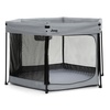 image:imageJeep Hexagon Pop Up Play Yard with Removable Canopy  Ideal for Indoor and Outdoor Use Olive GreenGrey